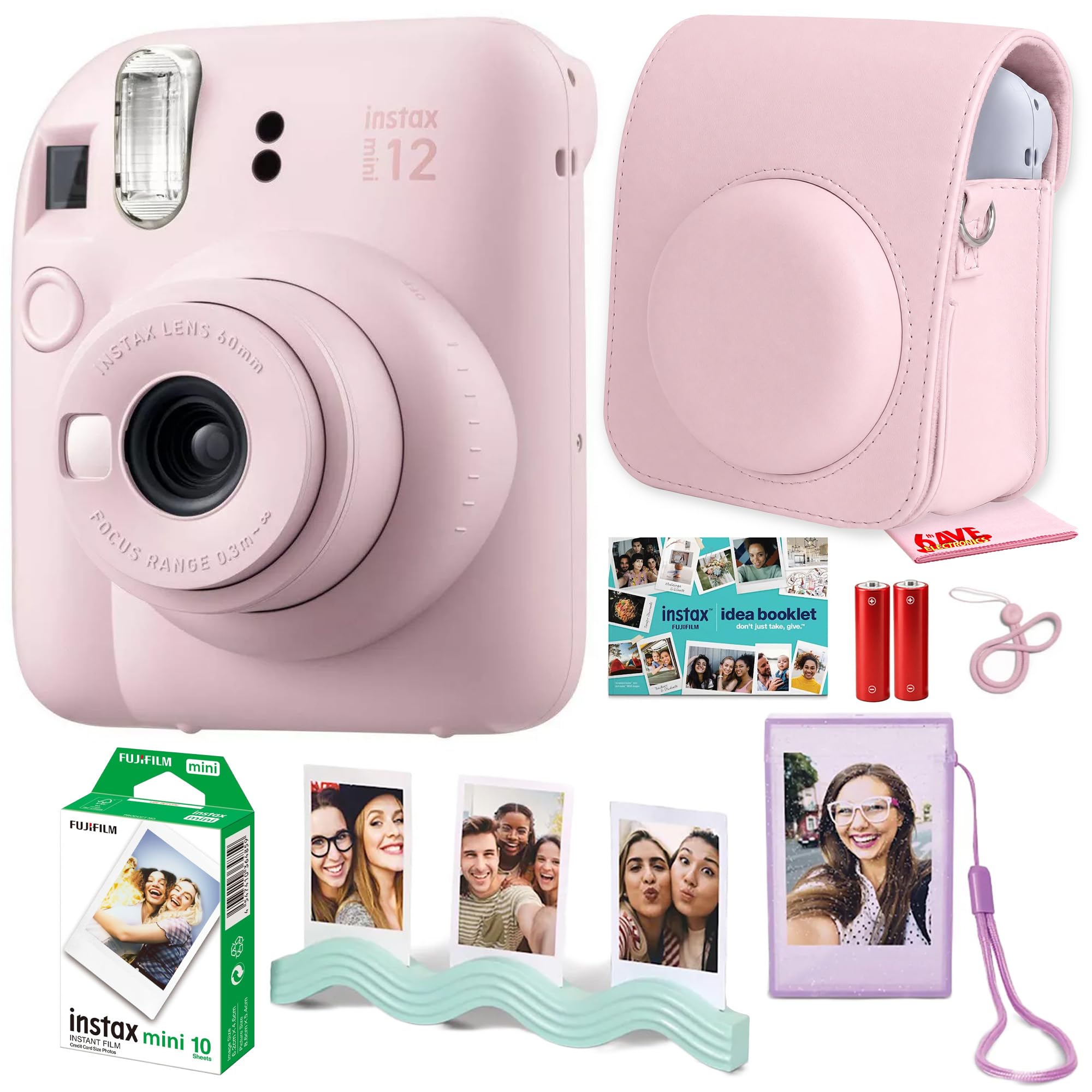 Amazon.com : FUJIFILM Instax Mini 12 Instant Film Camera, Pink