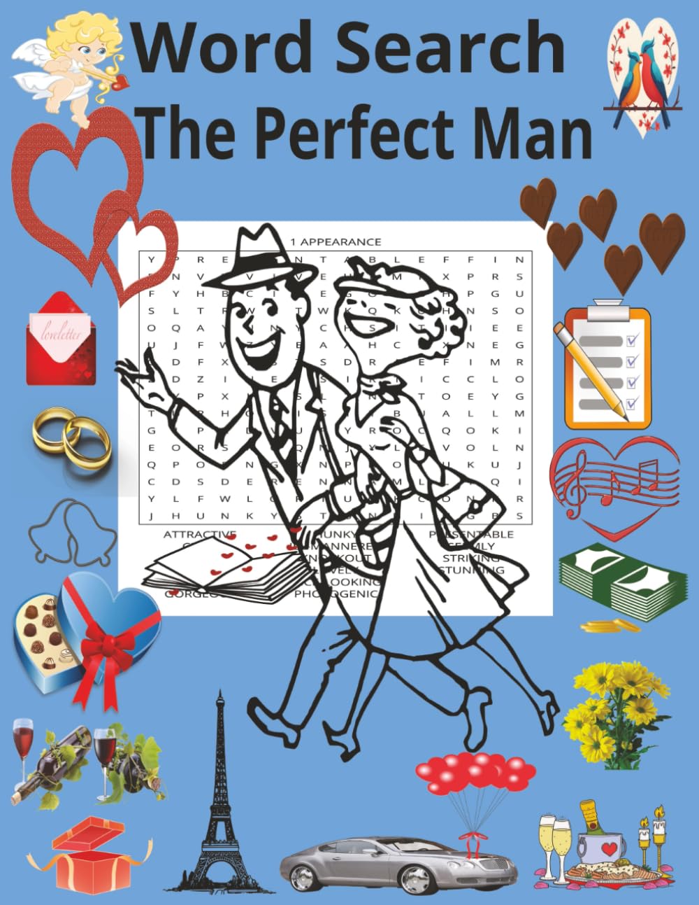 Word Search The Perfect Man: Word Search The Ideal Mate