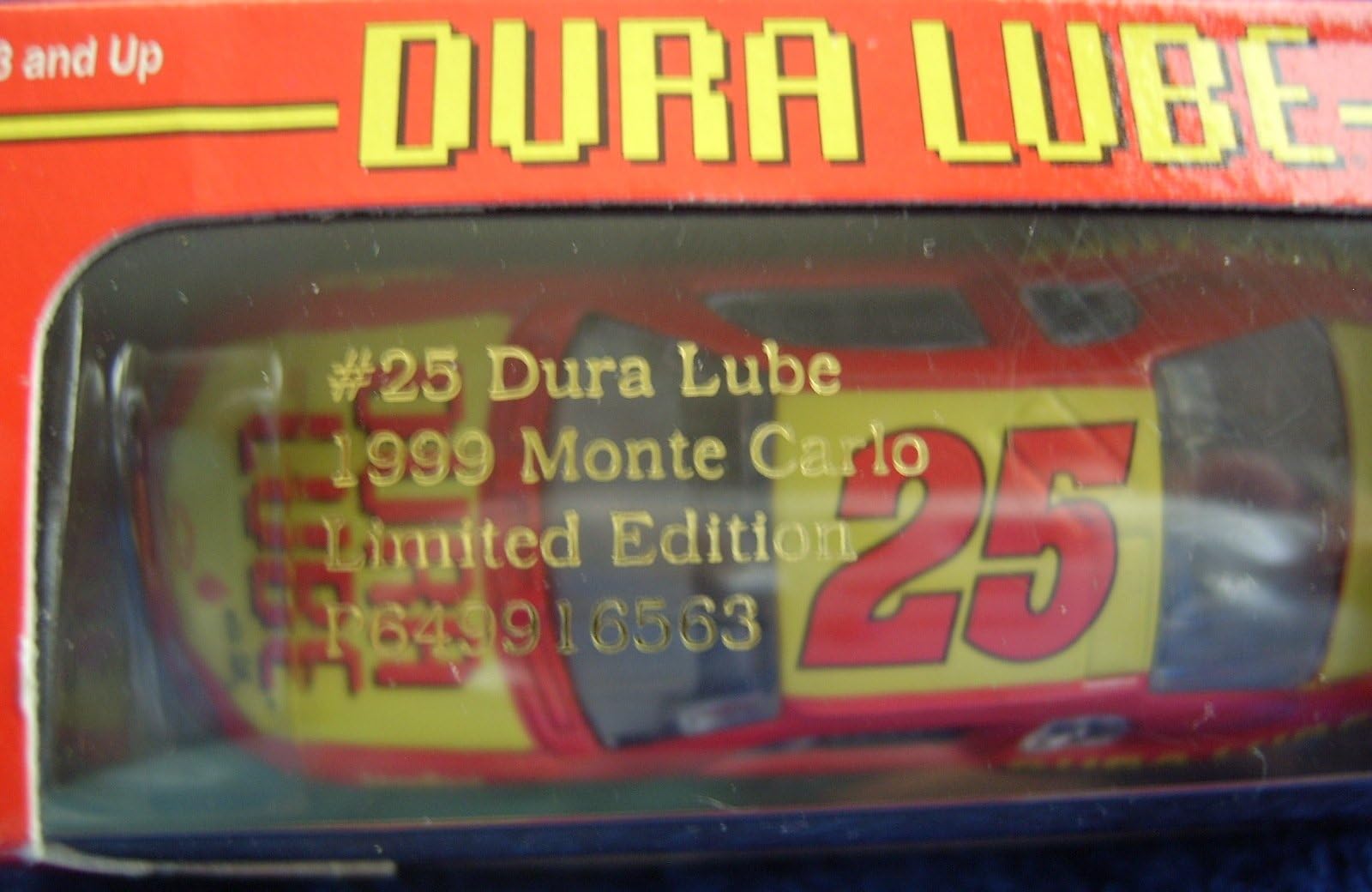 Dura Lube #25 1999 Monte Carlo Limited Edition Racing Collectible