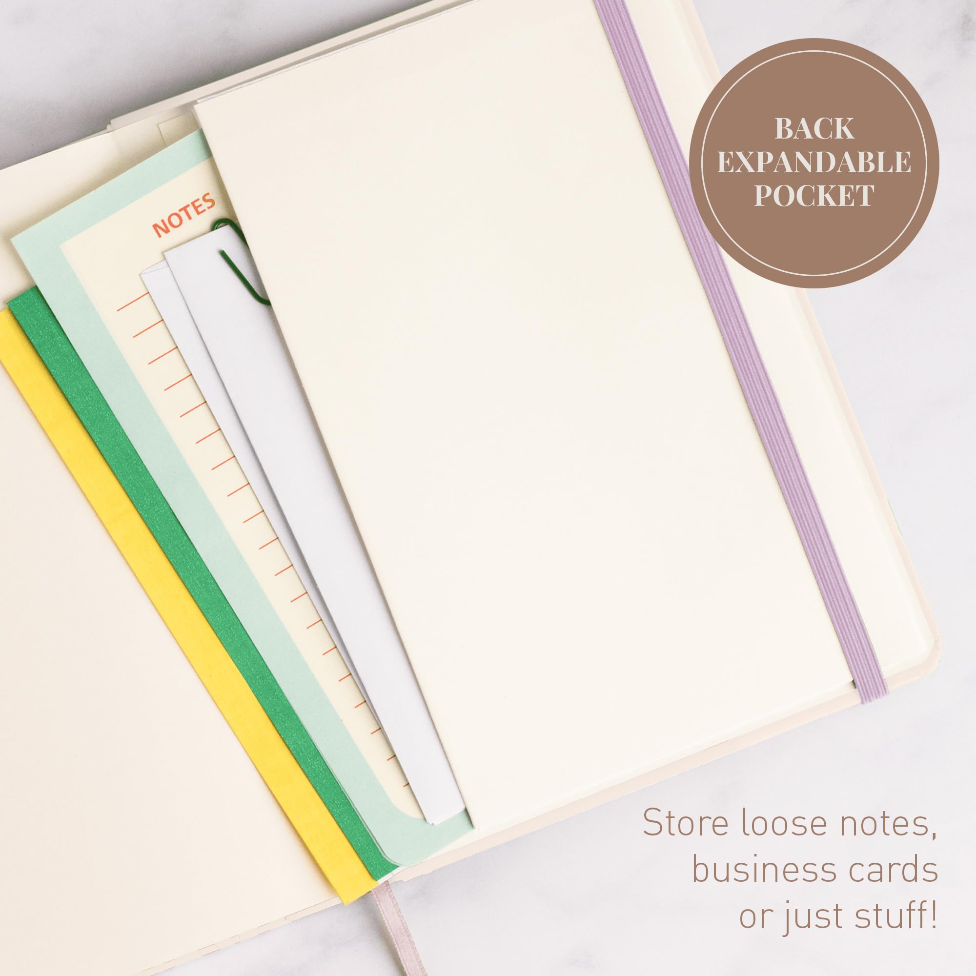Rileys & Co Taccuino Rigido 8x6 Pollici 240 Pagine a Righe Floreale