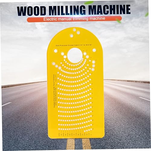 Miniatura 7 de DOITOOL Círculo Pinzas de corte de madera Router rompecabezas círculo Carpintería Círculo de ranura de corte de círculos pequeños Círculo Modelo