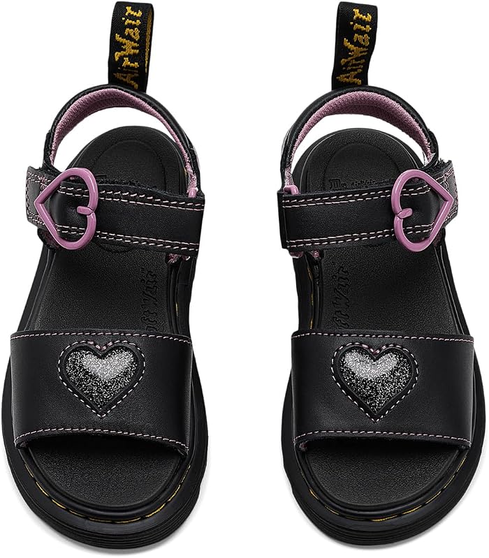 Обувь Dr. Martens Marlowe Hearts II J (Little Kid/Big Kid) — фото 6