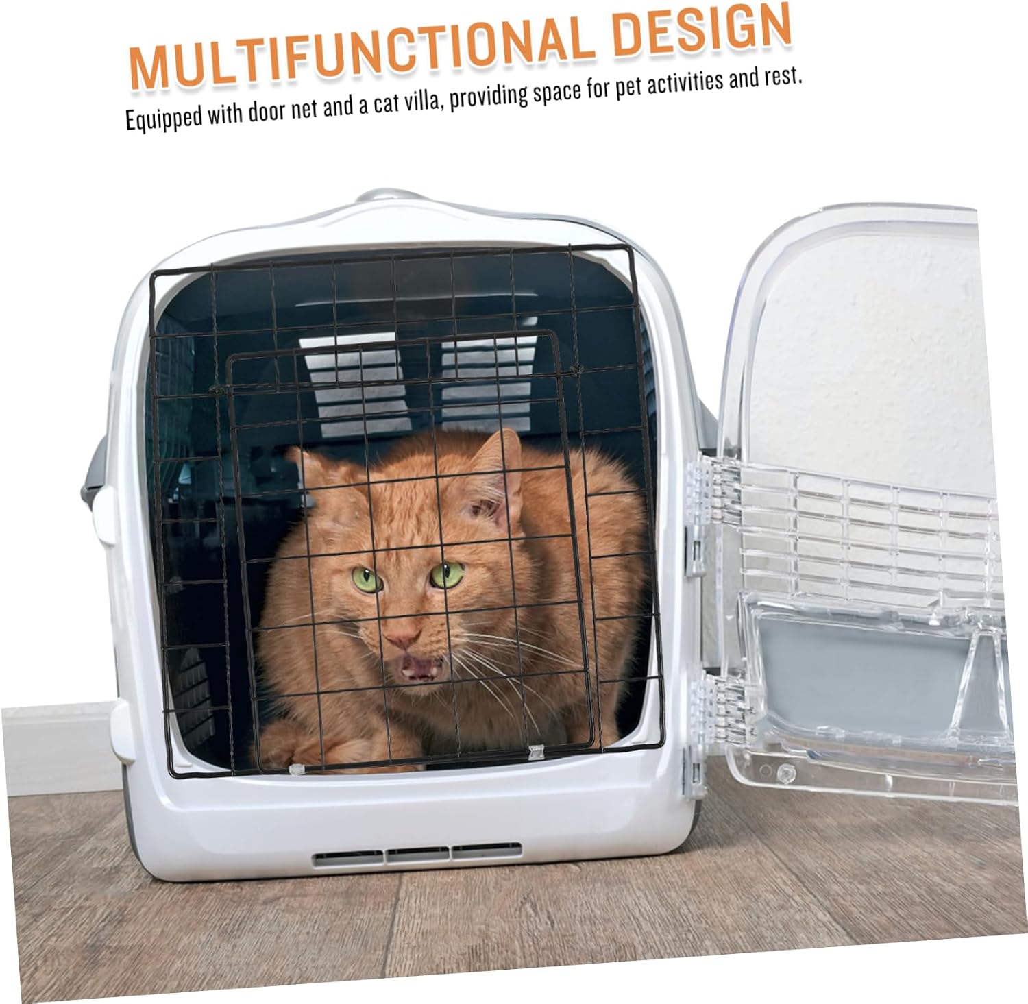 Toyvian Assemble Iron Pet Cage Door for Cats Dogs and Bunnies Durable Breathable and Playpen Fencing Installation and Design