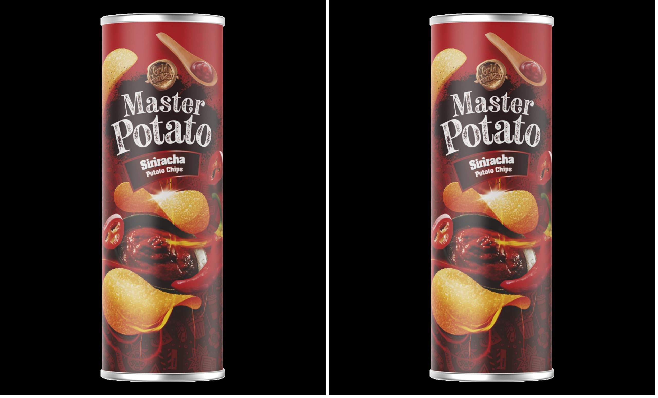 Master Potato Acı Sos Çeşnili (Sriracha) 160gr 2li paket