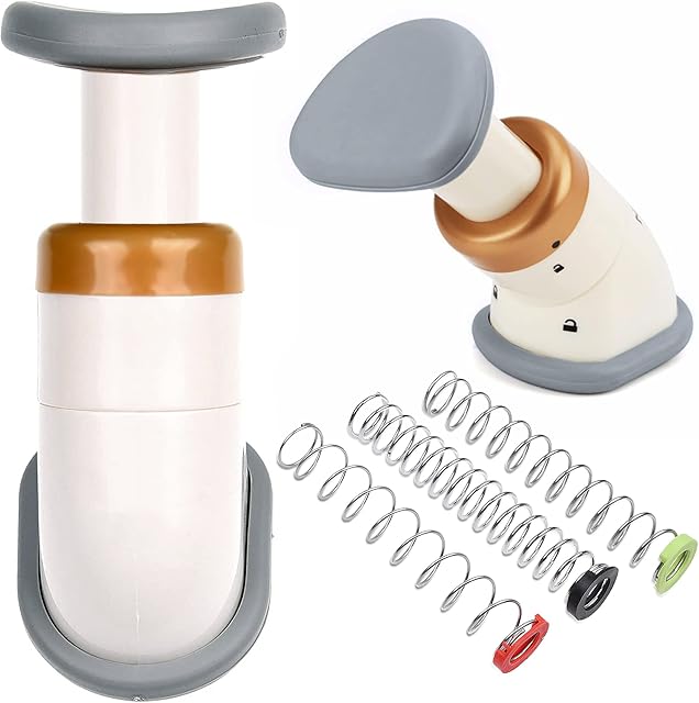 Portable Neck Exerciser and Double Chin Remover - 3-Level Resistance Neck Exerciser & Massager - Jawline Exerciser for Men & Women - Helps Tone Neck and Jawline - Comes with a Carrying Bag
