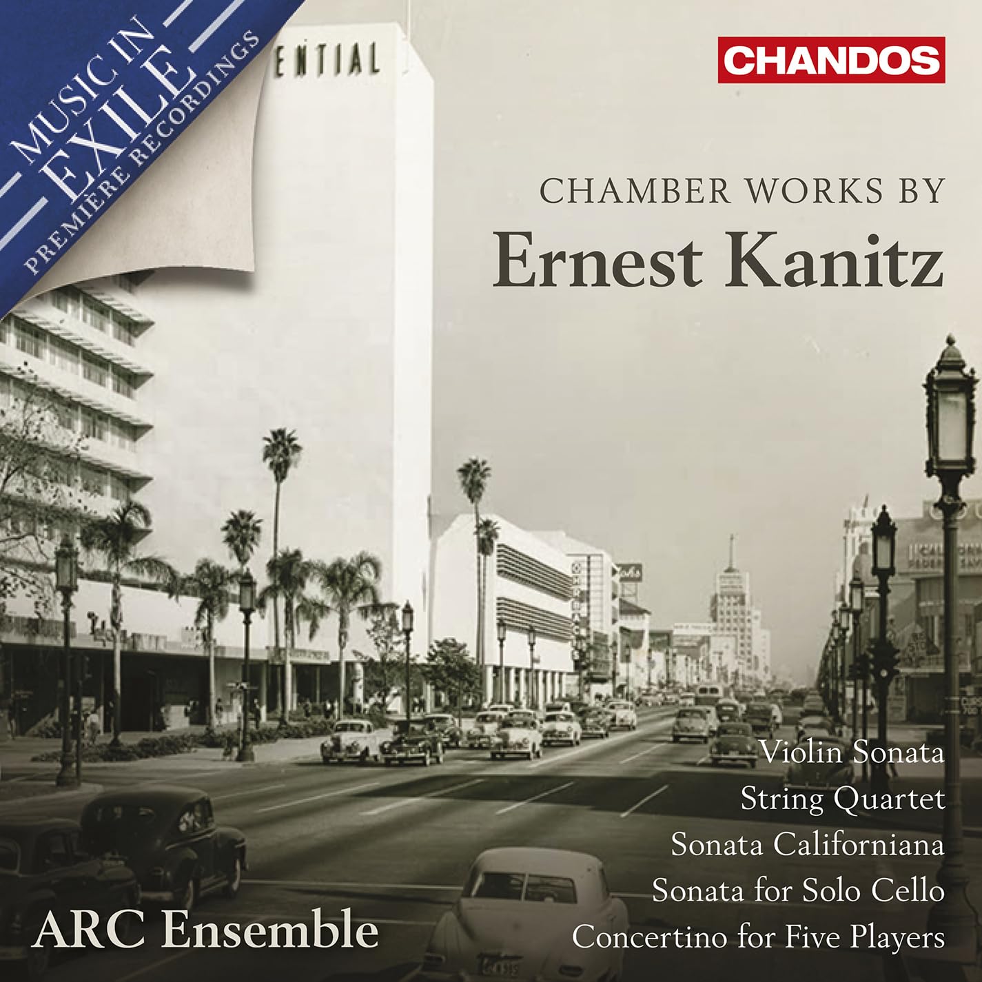 Œuvres de Chambre d'Ernest Kanitz - ARC Ensemble