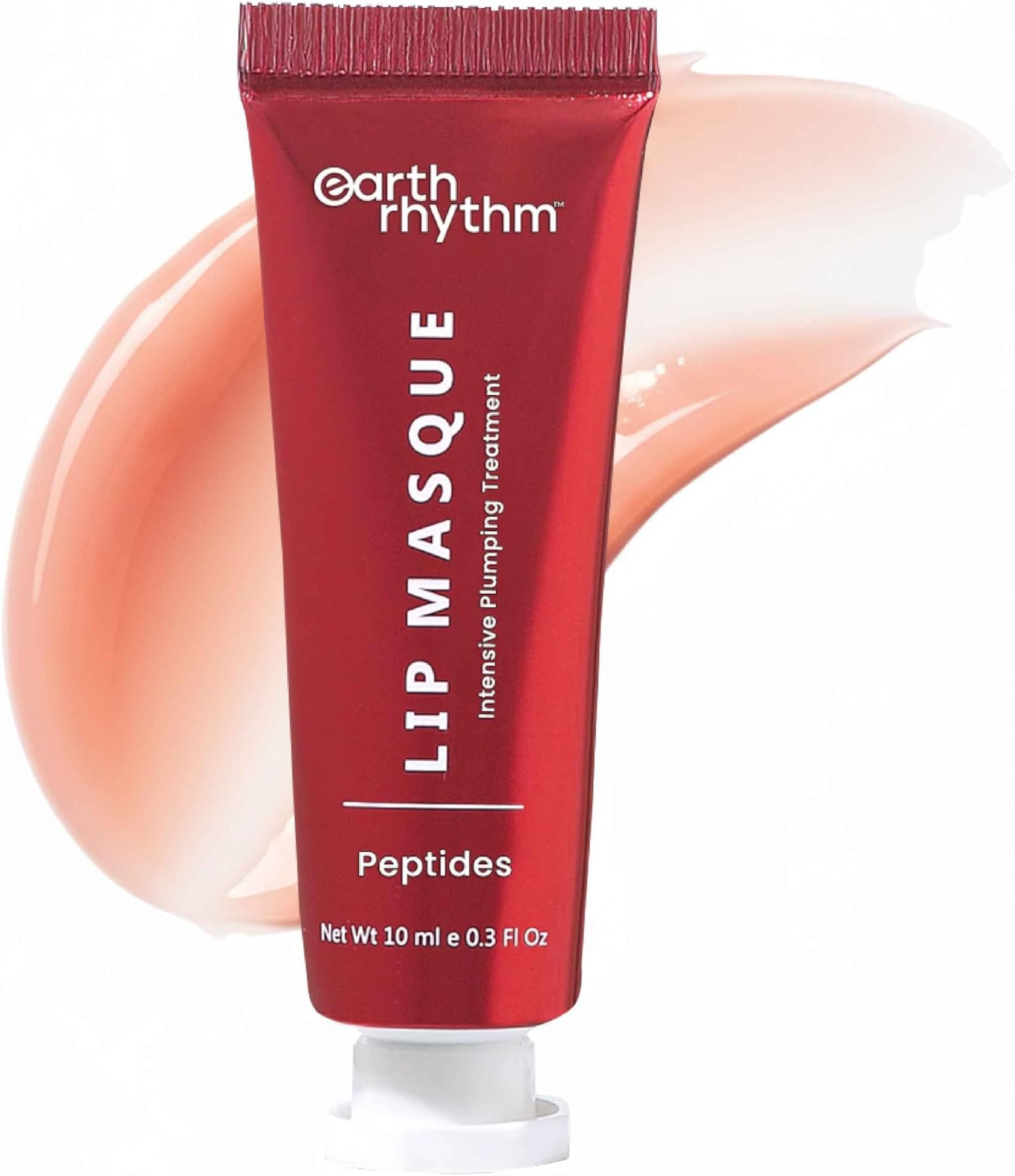 Peptide Lip Masque – 2X Smoother, 12+ hours Hydrated Lips, No Parabens, No Silicones, Vegan