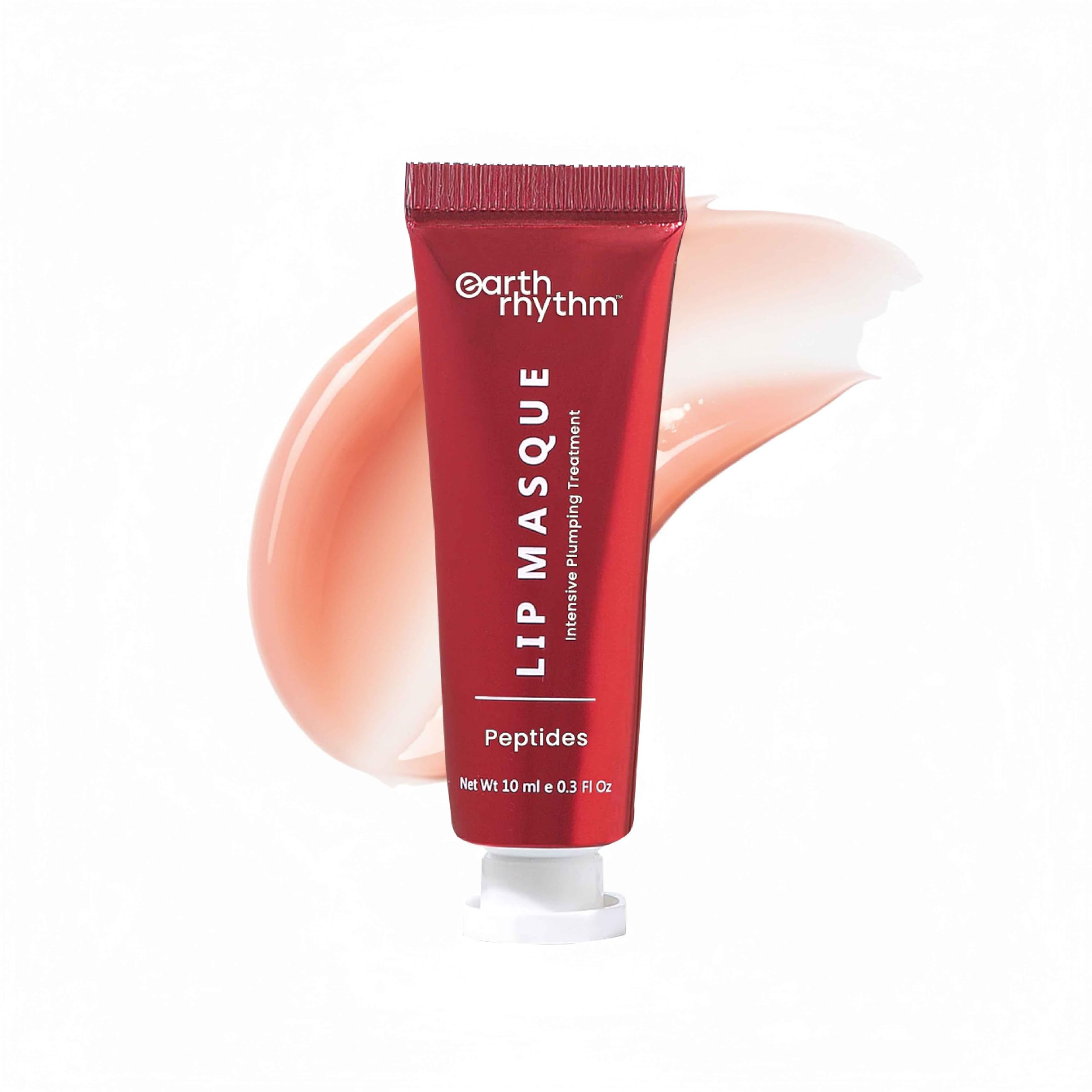 Peptide Lip Masque – 2X Smoother, 12+ hours Hydrated Lips, No Parabens, No Silicones, Vegan