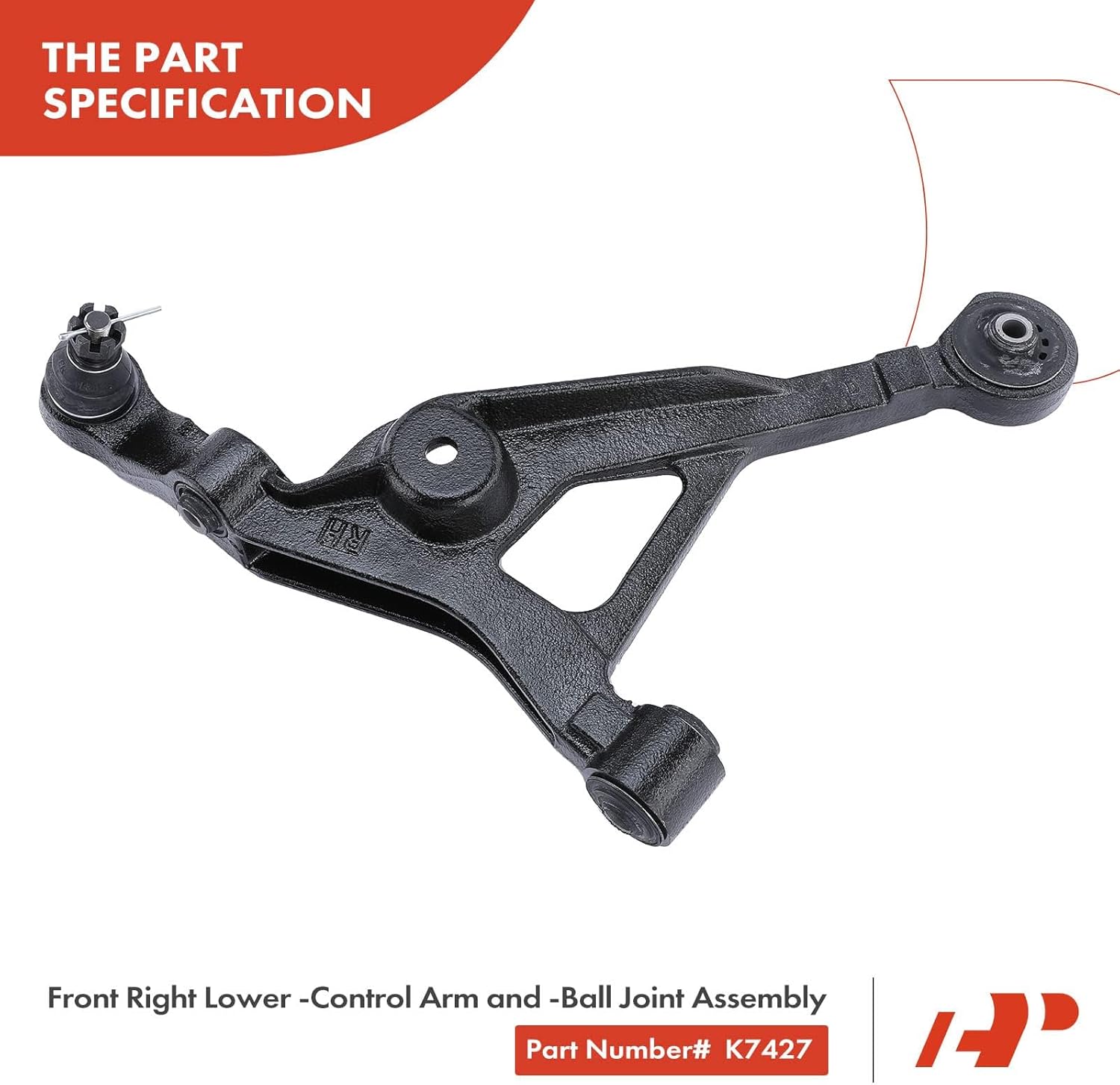 A-Premium Set of 10, Front Upper & Lower Control Arm, Inner & Outer Tie Rod End, Compatible with Chrysler Sebring 1996-2006, Cirrus 1995-2000, Dodge Stratus 1995-2006, Plymouth Breeze 1996-2000