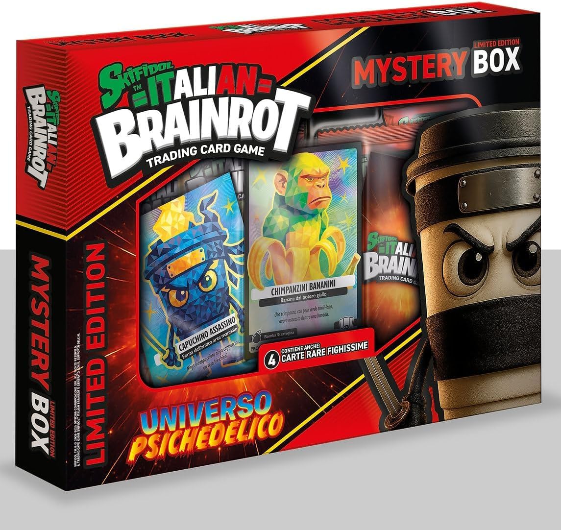 Skifidol ITALIAN LANGUAGE Brainrot Mystery Box PSYCHEDELIC