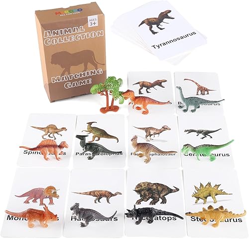 Miniatura 11 de MEROCO Tarjetas de emparejamiento de animales Montessori en miniatura con aves de corral y tarjetas a juego - Juguetes educativos Montessori