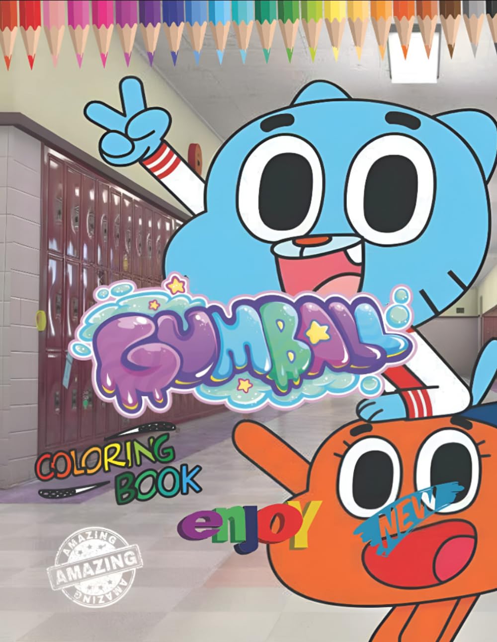 Gumball Coloring Book: Explore, Imagine, and Color!
