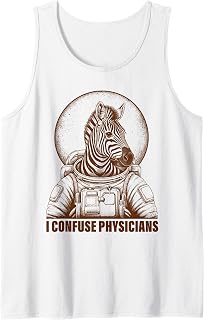 Rare Disease Spoonie Zebra Astronaut I Confuse Physicians Tank Top