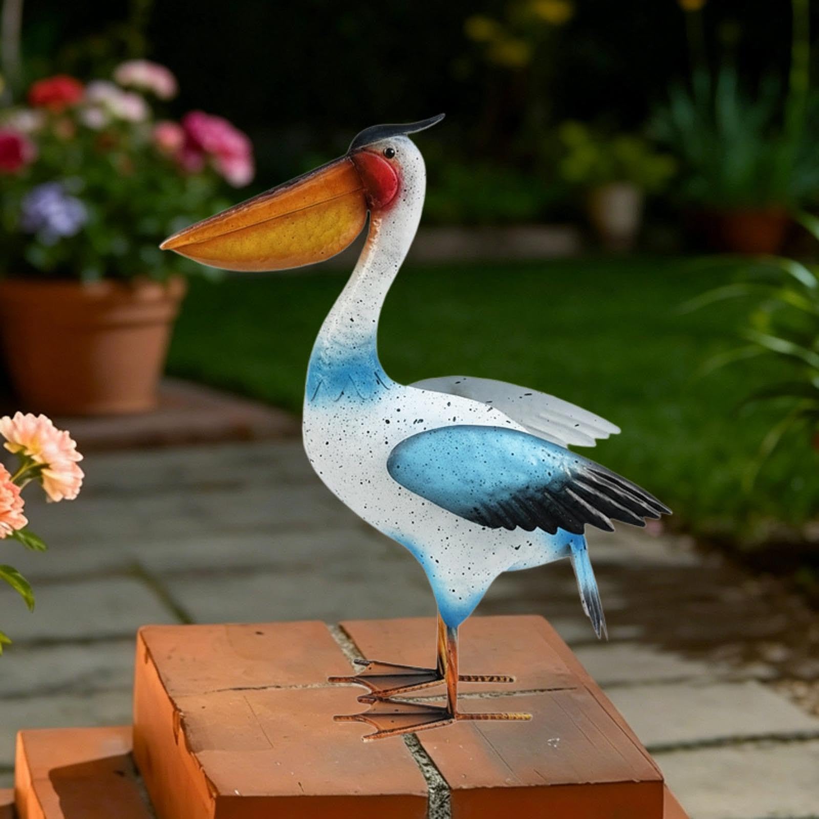 Scultura, Statua da Giardino, Decorazione Versatile, Regalo Fai da Te, Ornamento Paesaggistico, Accessorio per Cortile