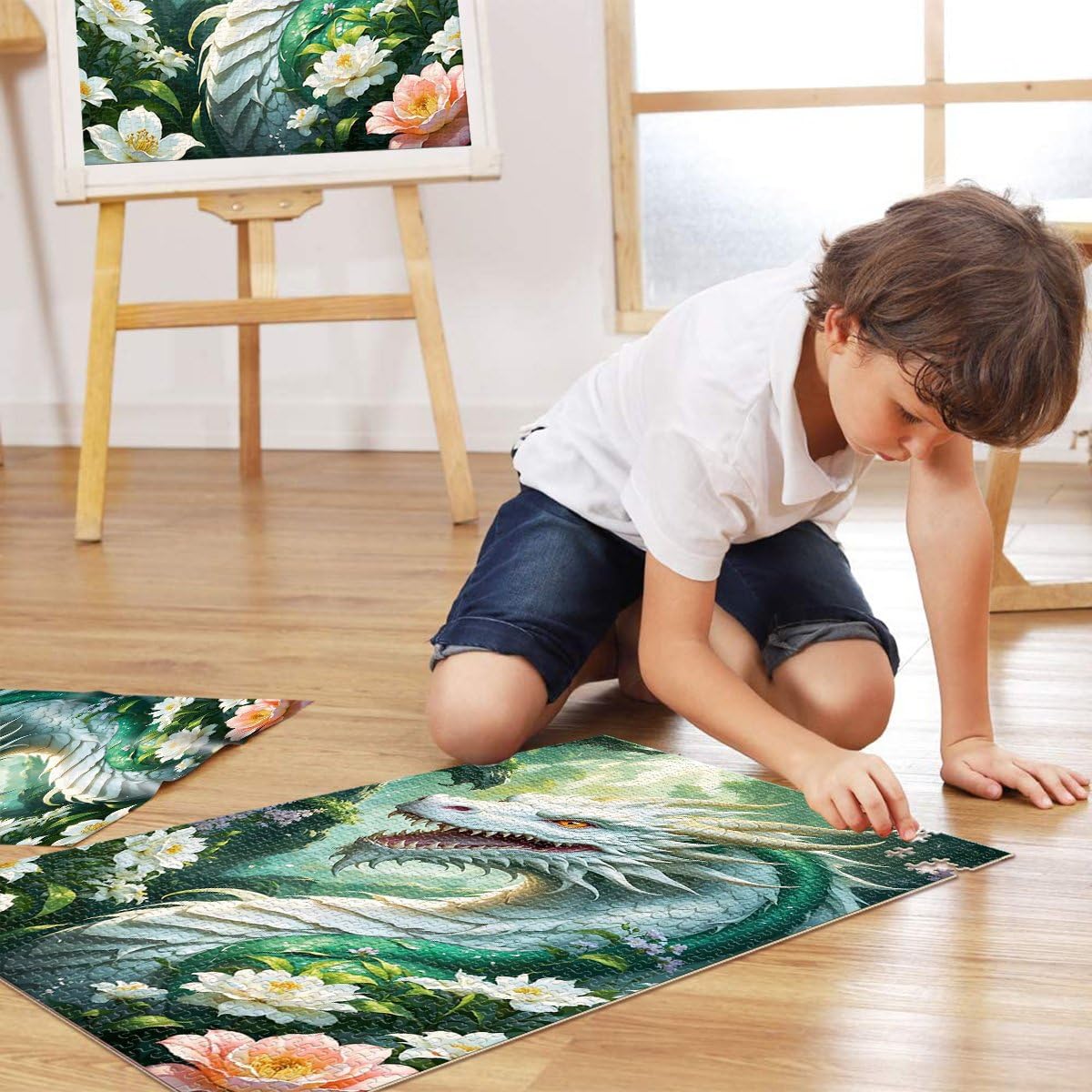 Wächter der Blüte Puzzle für Erwachsene, 2000 Teile lustige Spiele für die ganze Familie Angebot als Geschenk für die ganze Familie 70x100cm