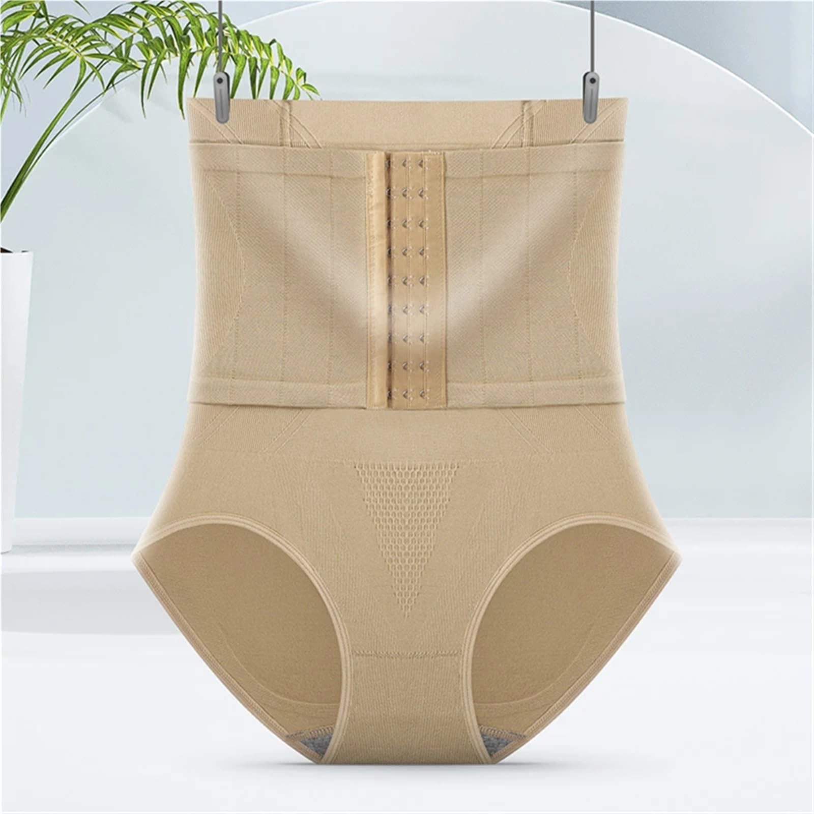 Bodysuit Shapewear Vita Trainer Corsetto Shapewear Riducente Body Shaper Guaina Pancia Modellante Cinghia Dimagrante Biancheria Intima Cintura Butt Lifter Slip für Snellente(Gray,M)