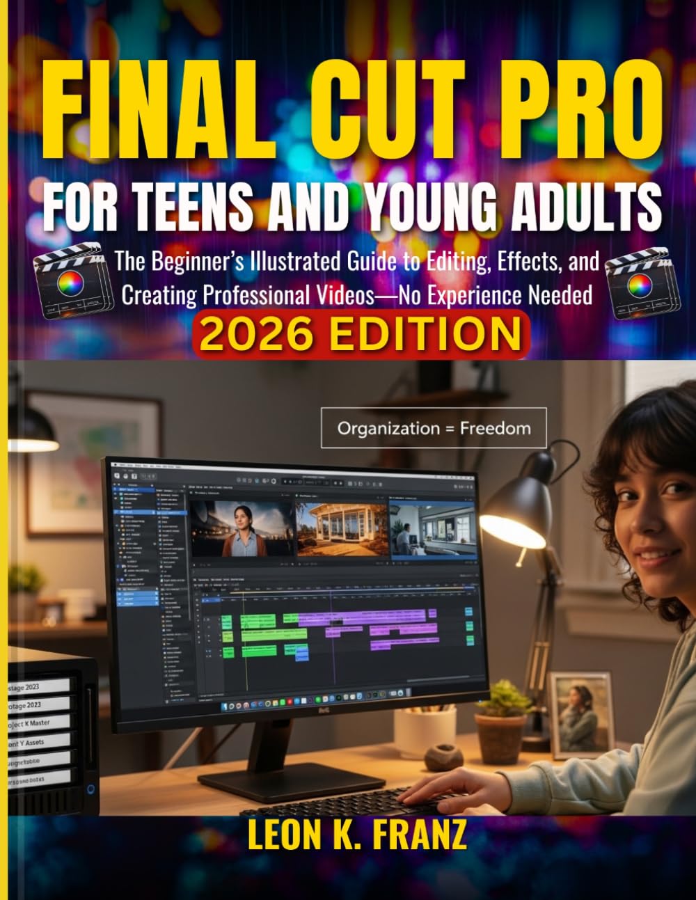 FINAL CUT PRO FOR TEENS AND YOUNG ADULTS: The Beginner’s Illustrated Guide to Editing, Effects, and Creating Professional Videos—No Experience Needed