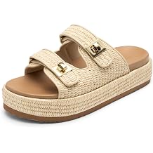 DREAM PAIRS Womens Espadrilles Platform Wedge Sandals