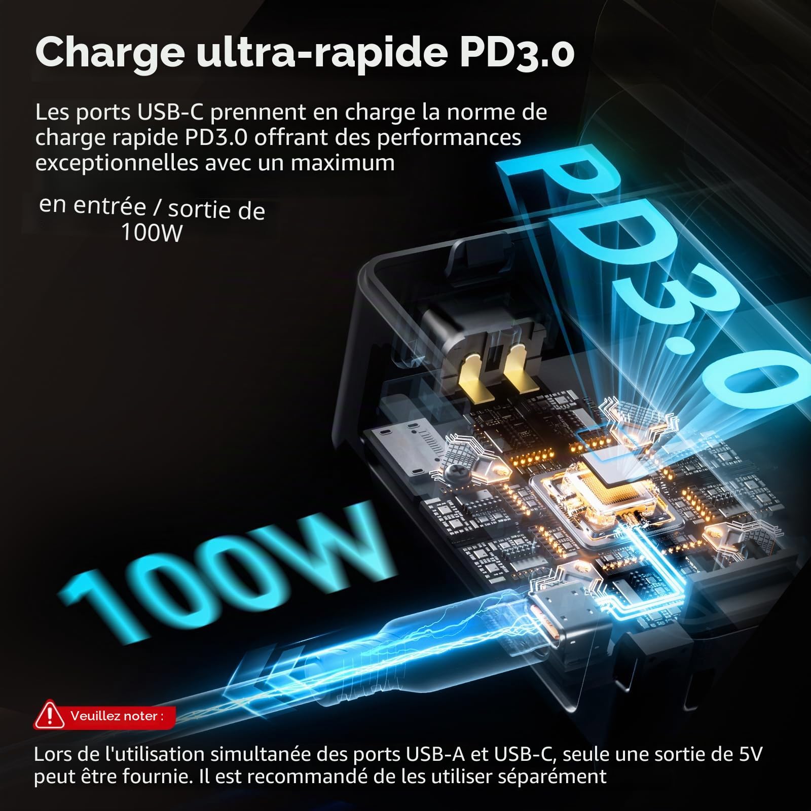 SMALLRIG Batterie V Mount VB99, Mini Batterie 99 Wh / 6800 mAh avec PD 100 W USB-C Charge Rapide, avec Plaque de Batterie V-Mount pour Appareil Photo Reflex numérique, caméscope, Trépied - 5048