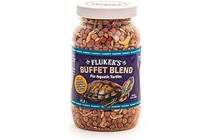 Flukers' Buffet Blend: A Diverse Treat for Aquatic Turtles
