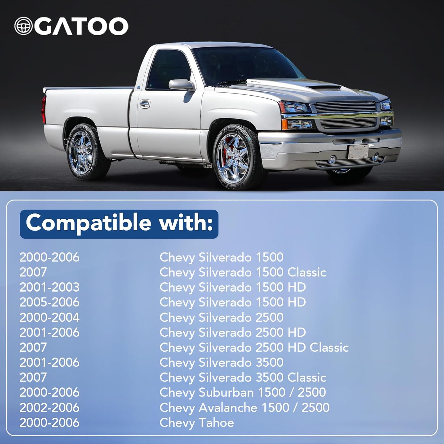 Front Door Lock Latch Actuator Right Passenger Side Fit for Chevy Silverado 1500 2500 Tahoe Suburban Avalanche GMC Sierra Yukon XL Cadillac Escalade EXT 2000 2001 2002 2003 2004 2005 2006