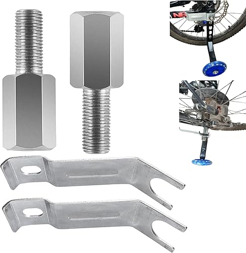 Miniatura 5 de Ruedas de entrenamiento para bicicleta, con extensores de eje, compatibles con bicicletas de 1214161820 pulgadas, rueda de silencio flash, 1 par