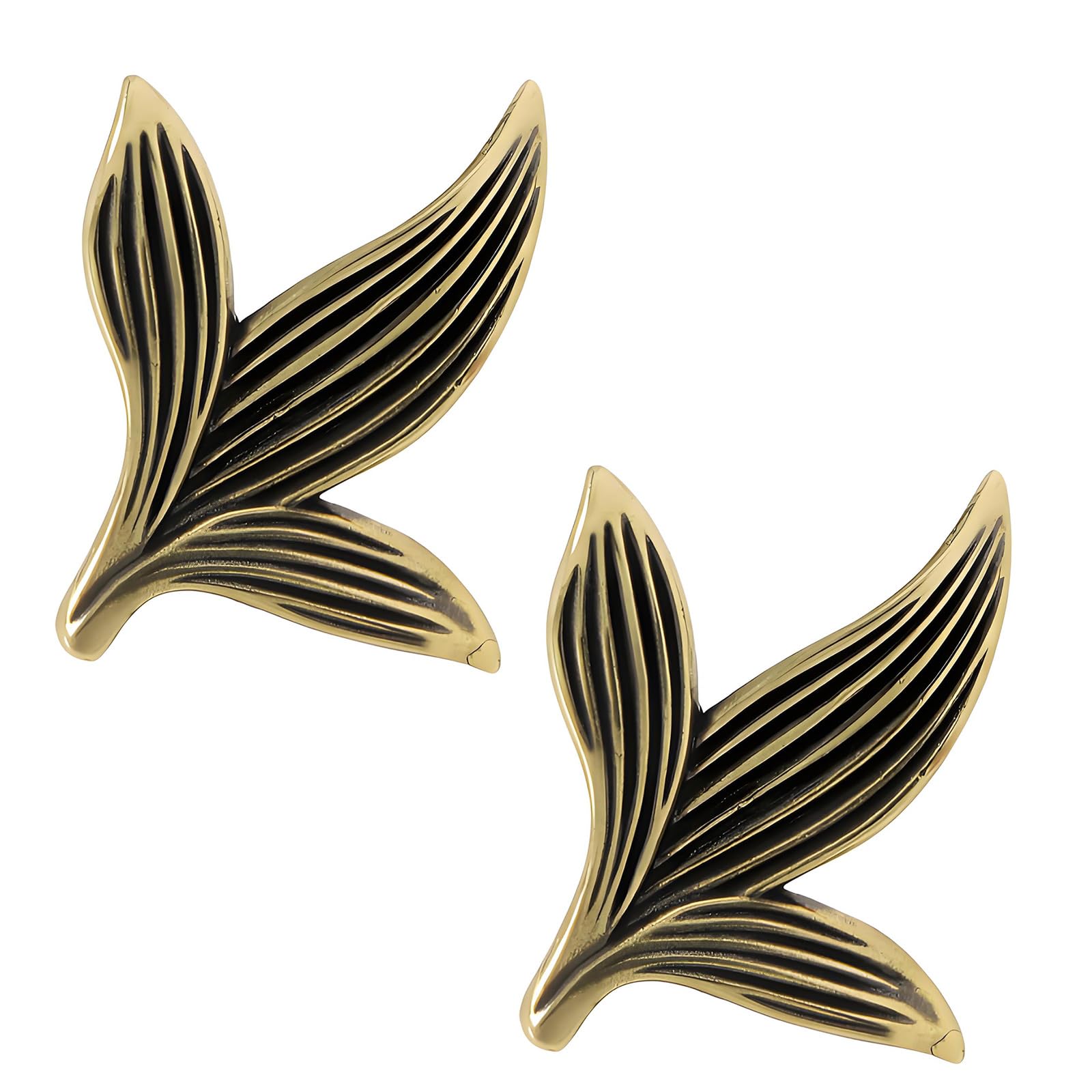 Dailibeer Aged Color Leaf Shape Brass Cabinet Drawer Handles Furniture Decorative Handles Cupboard Pulls Furniture Decorative Hardware Brass Cabinet Pulls And Knobs