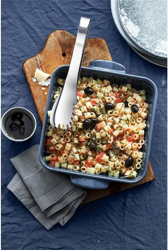 WMF Nuova Makarna Maşası, 25 cm, Spagetti Servis Maşası, Cromargan® Yüksek Kaliteli Parlak Paslanmaz Çelik, Salata ve Sebze Servisi İçin Uygun, Bulaşık Makinesinde Yıkanabilir