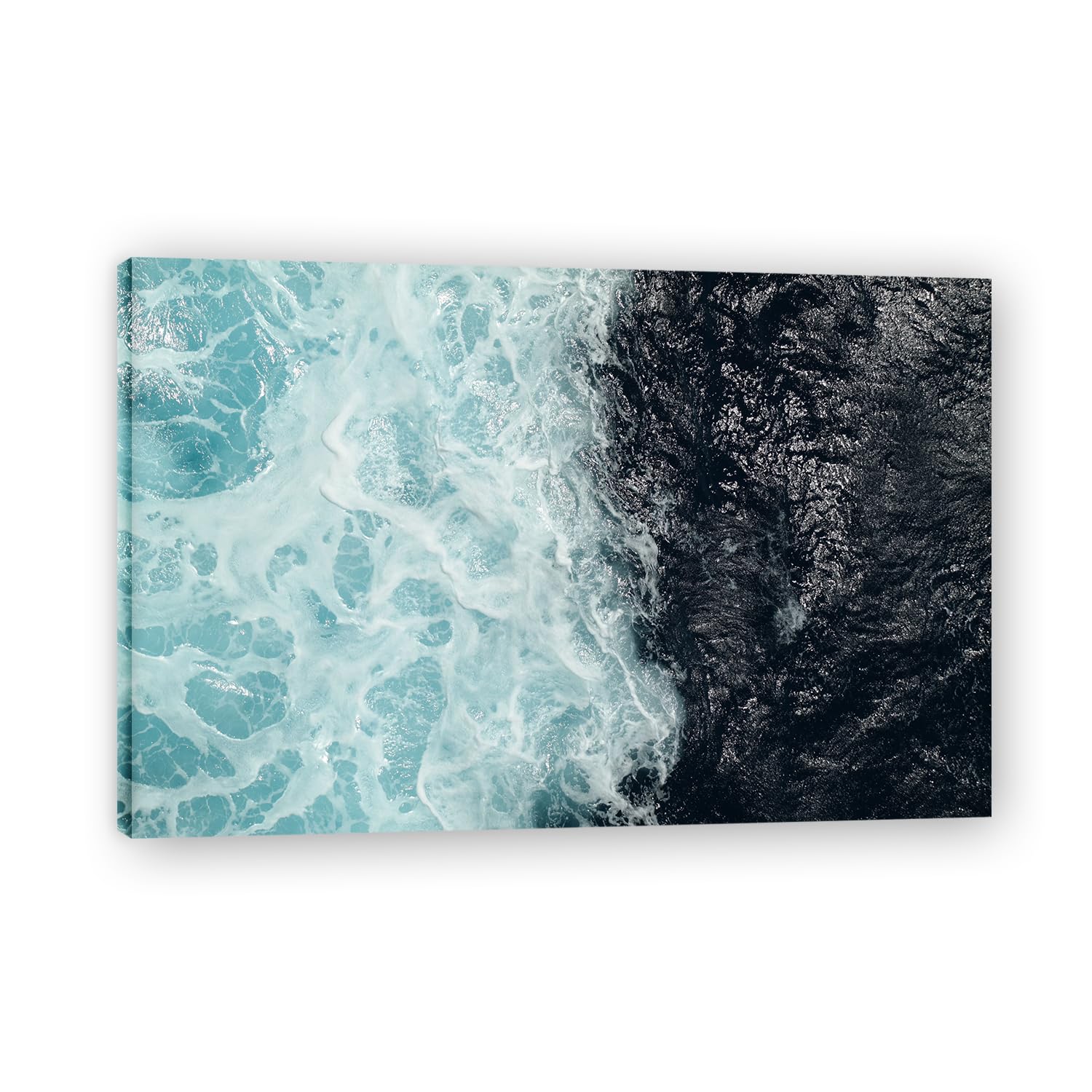 VHdfgTY BoundaryNature Landscape Wall Art Canvas Mountain Scenery Print Home Decoration 30x45cm Framed