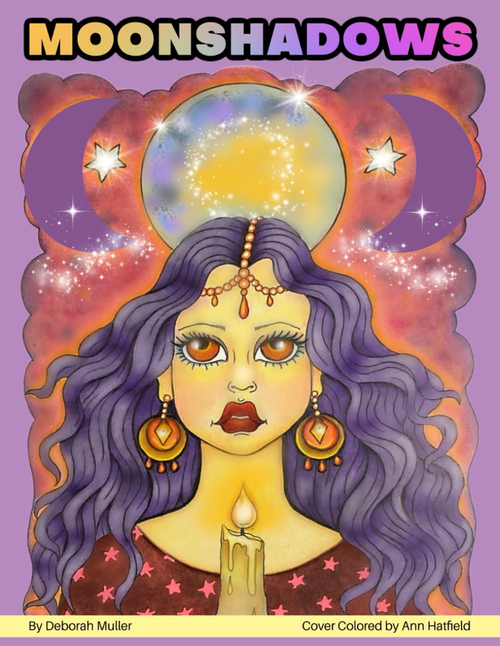 Moonshadows: Unlock your creativity and relax with hours of coloring fun by Artist Deborah Muller