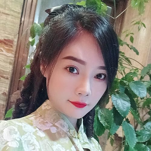 Miniatura 7 de Regency Ringlet - Peluca de cola de caballo con lazo en espiral, media peluca sintética histórica colonial para mujer (marrón oscuro)