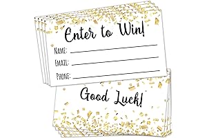 Raffle Tickets Convenience for Contests, Raffles, and Auctions
