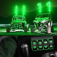 Vista 26 de Barra de luz LED con interruptor y 5 pines, de Nilight; luz LED de 20 A/12 V y 10 A/24 V para barcos y todoterrenos