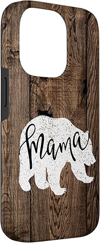 Miniatura 3 de Funda de madera rústica para iPhone 14 Pro con diseño de granjas de madera marrón
