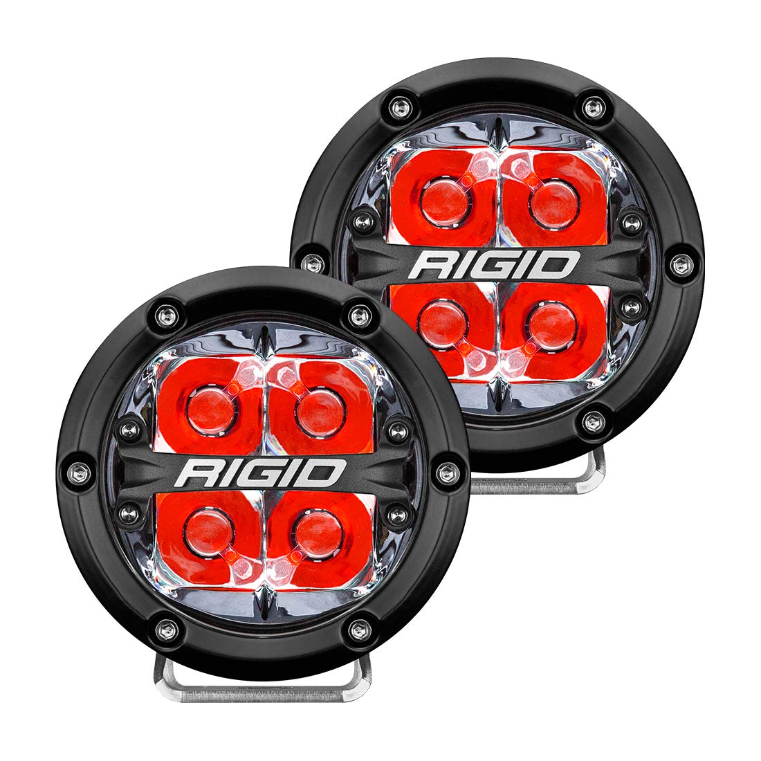 Rigid Industries-36112 360-SRS 4IN SPOT RED BCKLIT/2