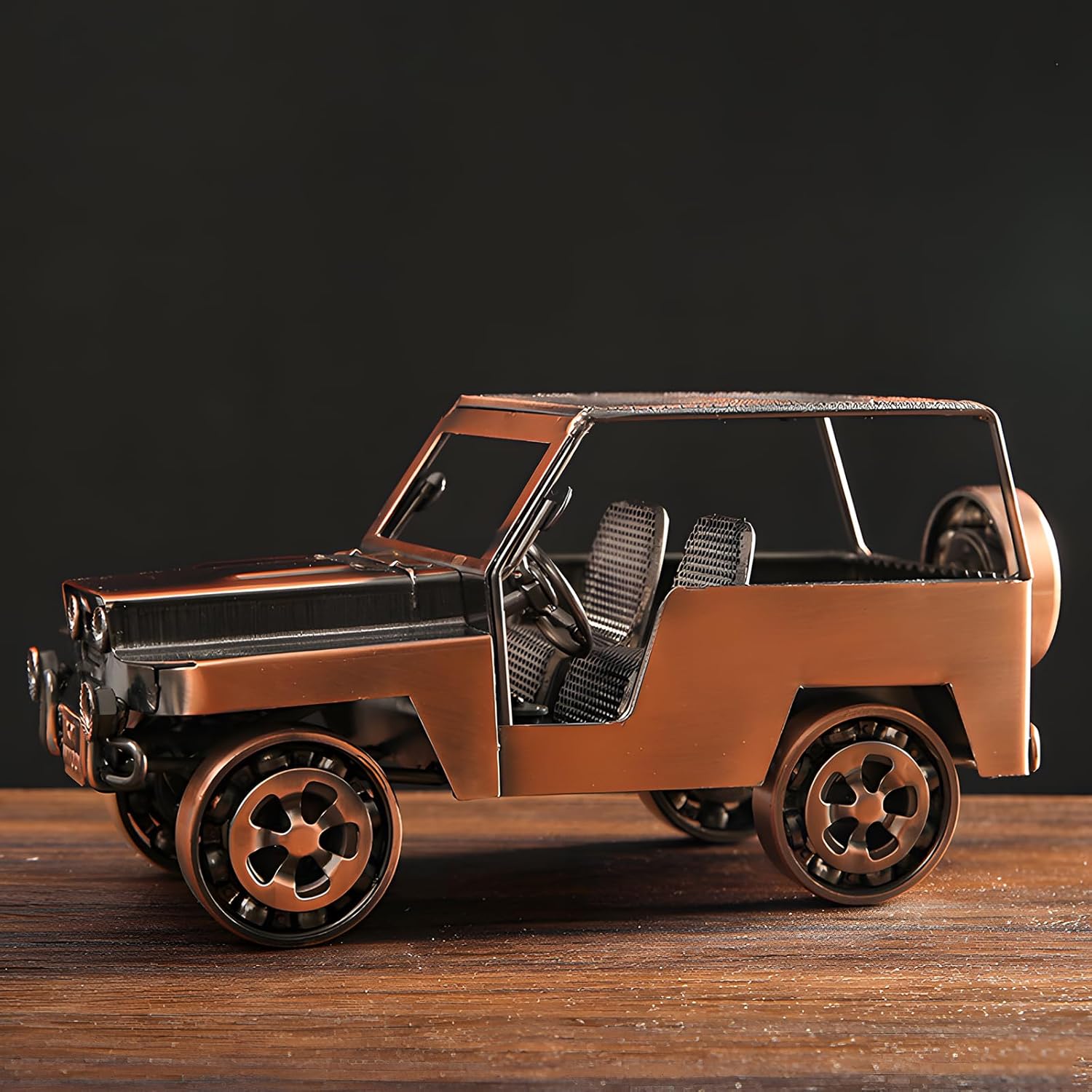 LoJax Metal Vintage car Model Handcrafted Collections Collectible Vehicle for Bar or Home Decor Decoration