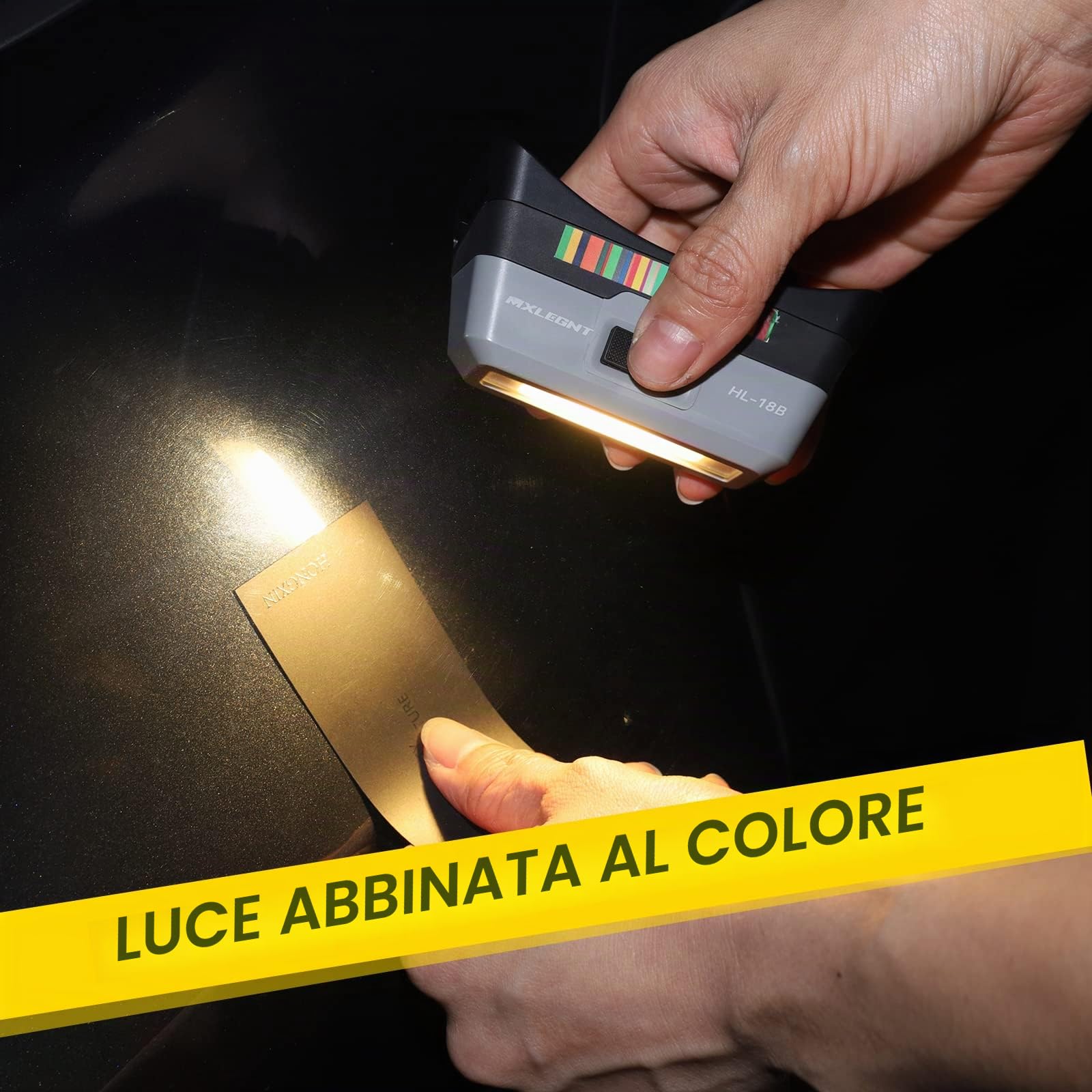 Lampada Frontale da Lavoro a LED: Luce Testa Pro Auto Detailing, Ricaricabile Potente Torcia COB con Magnete, per Gli Addetti di Carrozzeria, Ispezione Automatica, Officina per Garage
