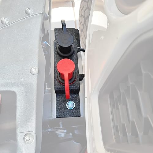 Miniatura 7 de Wsays Kit de reubicación de terminales de poste de salto de batería UTV, herramienta de batería de carga rápida compatible con Can-Am X3 UTV, ATV,