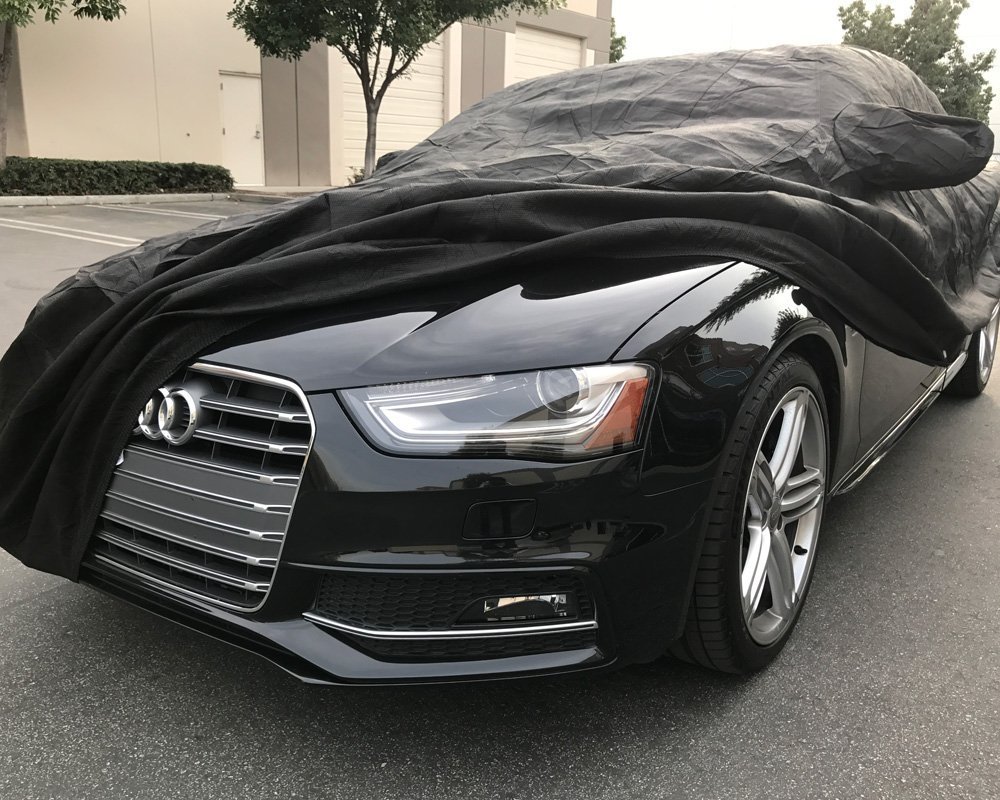 CarsCover Custom Fits for 2008-2023 Audi A5 S5 Car Cover for 5 Layer Ultrashield Black Covers — view 2