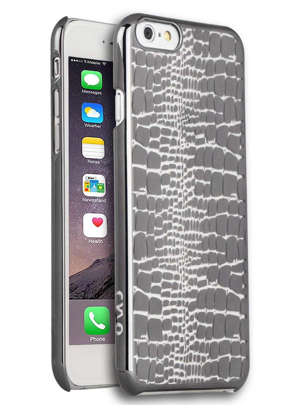 CYLO Metallic Printed Tough-LUX Ultra-Thin Protection iPhone 6/6S Case - Gunmetal Animal