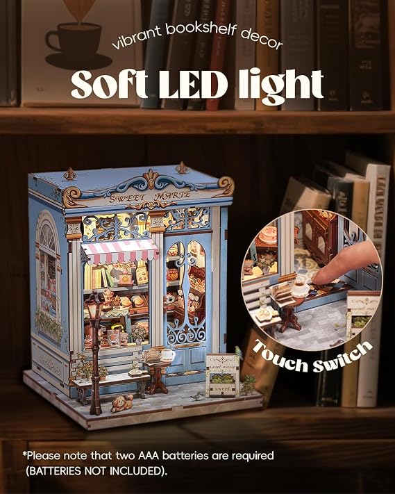 Cutefun 2Pcs Miniature House Kit