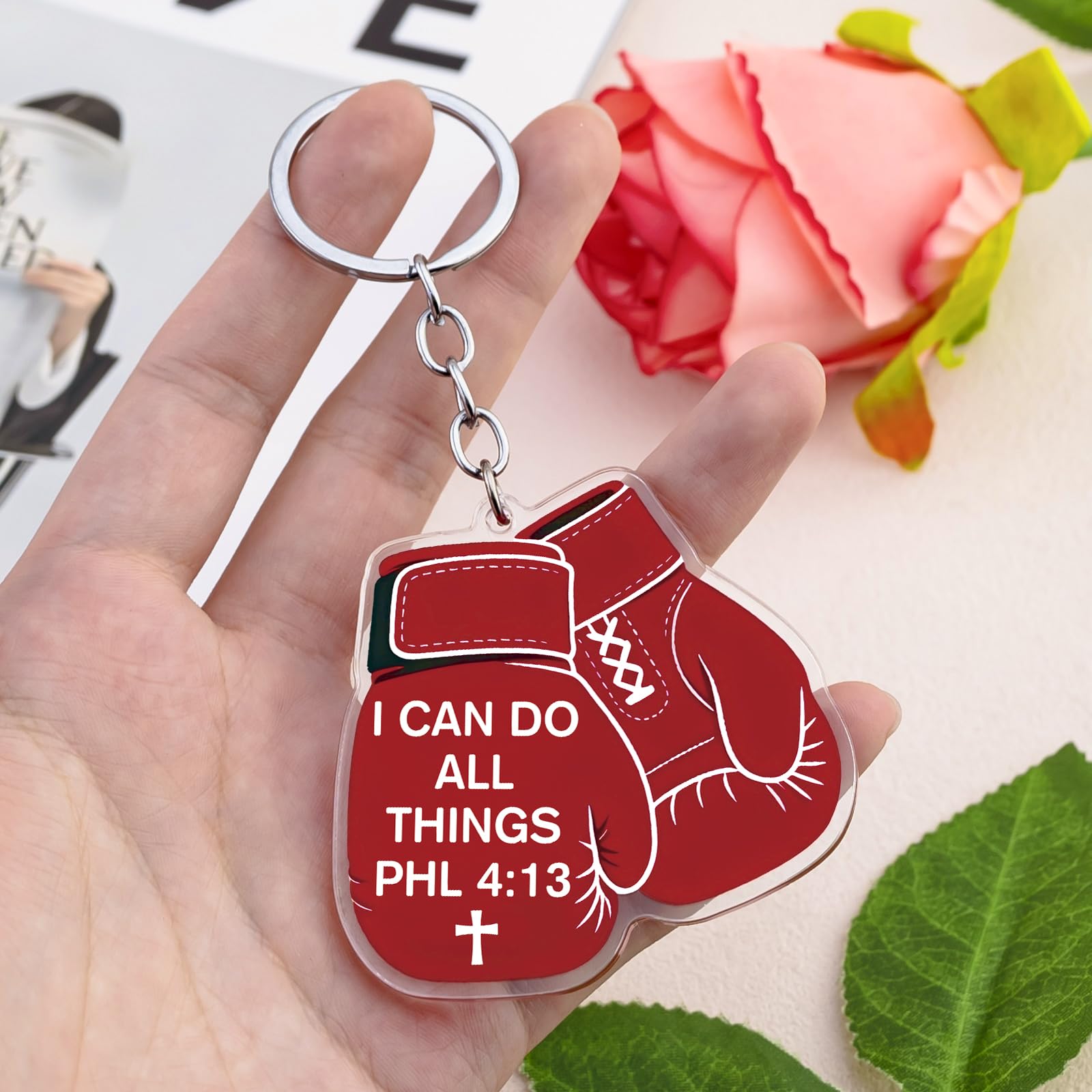 Boxing Gifts For Men Boxing Gloves Keychain Gift For Boxers Fighters Fitness Instructor Gift Mma Gifts For Men Coach Accessories Personal Trainer Presents Appreciation Thank You Keyring
