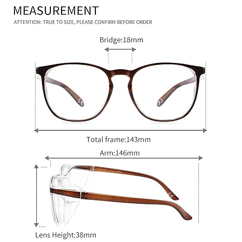 Miniatura 5 de Gafas de seguridad Alsenor anti niebla, gafas protectoras contra luz azul, anti-polvo,protección UV, armazón para hombres y mujeres