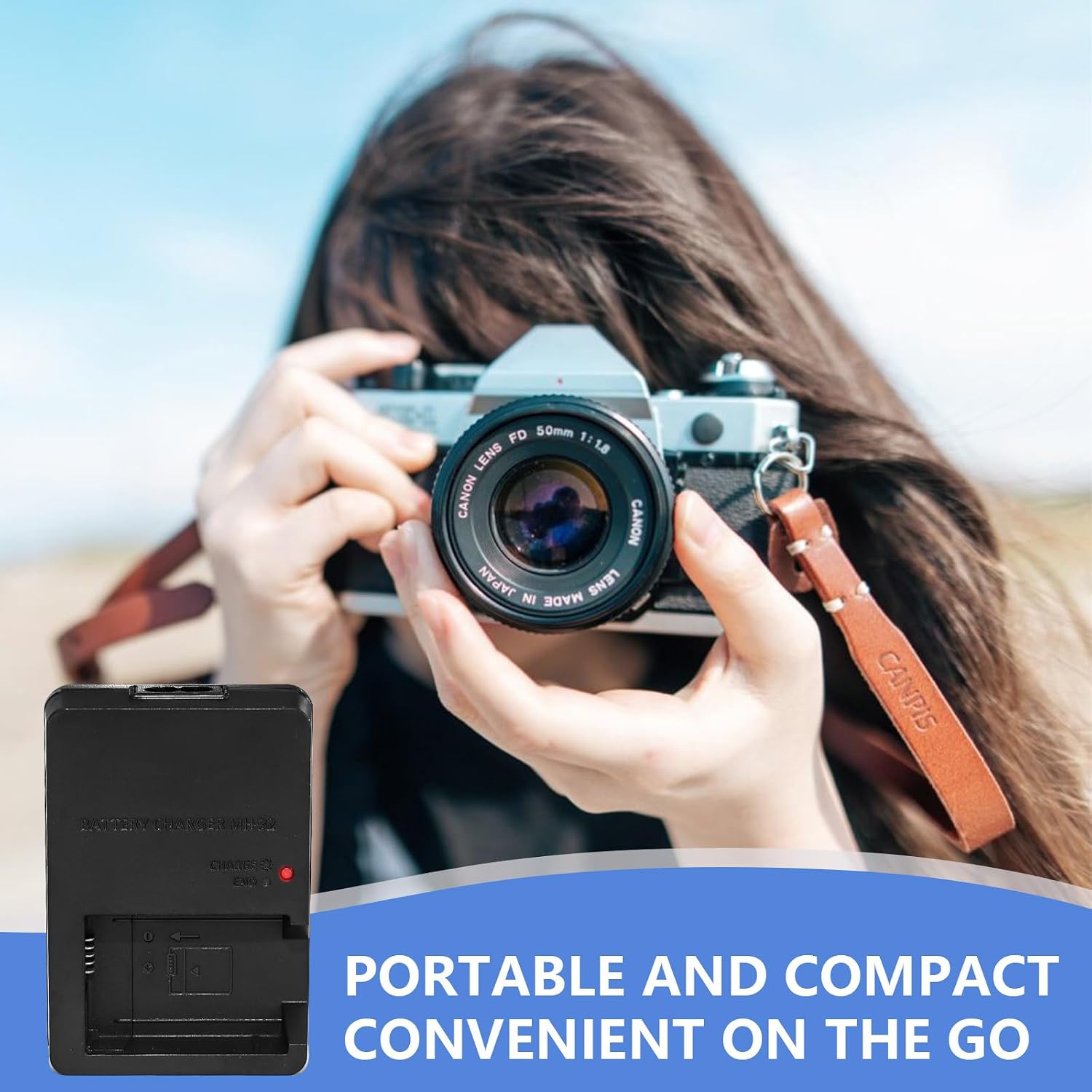 MH-32 MH32 Camera Battery Charger Compatible for Nikon EL25 ENEL25 EN-EL25a Battery Compatible with Nikon Z50 Z 50 Z30 Z 30 Zfc Z fc Z50II Digital SLR