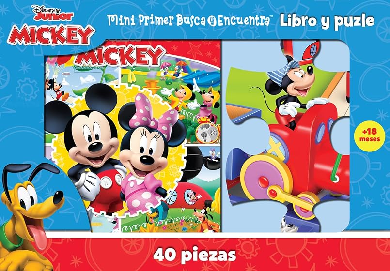 Mi primer busca y encuentra puzle Mickey