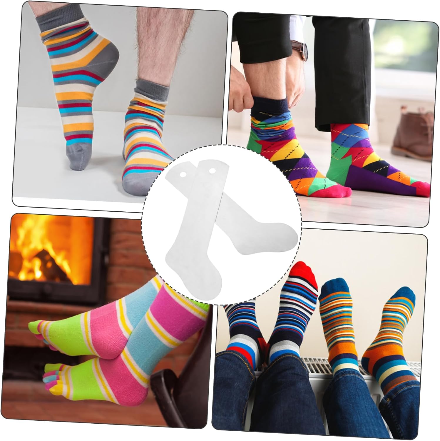 FOMIYES Mechanics Tools 2pcs Metal Straight Sock Jigs Aluminum Sock Sublimation Sock Set for Press Dye Sublimation Printing Socks DIY Accessory 17.5X10cm Printed Socks