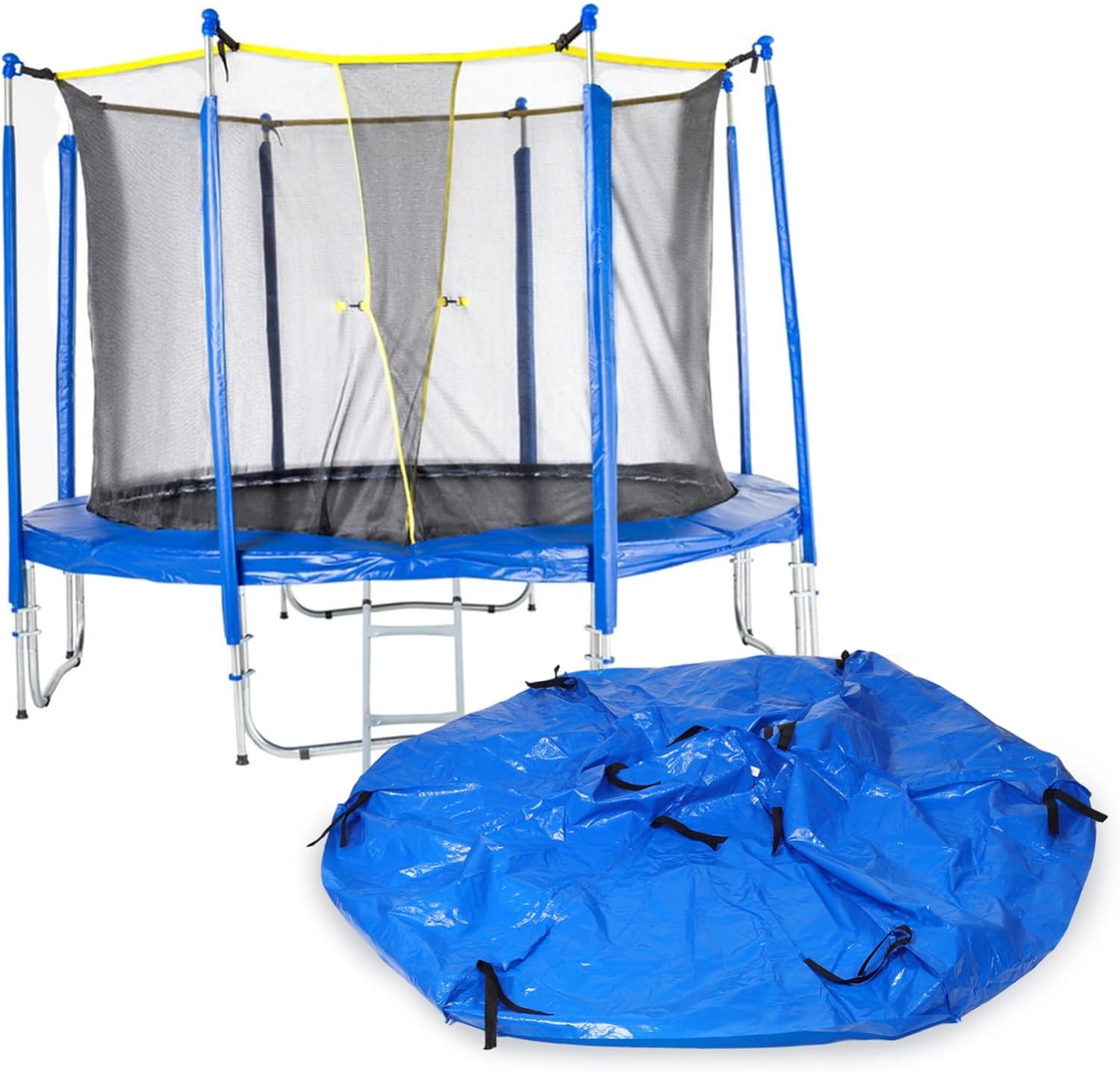 UPKOCH Canopy Cover for Round Trampolines Sunshade Top Cover Easy to Install Trampoline for and Sports Activities