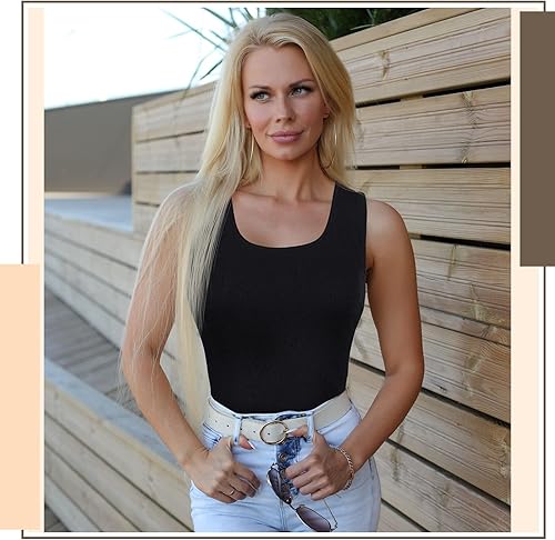 Miniatura 2 de Neer Ropa interior con forro polar para mujer, camiseta sin mangas cálida de algodón, ropa interior térmica para mujer, camisola sin mangas, capa