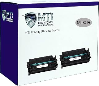 MTI 58X MICR High Yield Replacement for HP CF258X 58A CF258A HP M404 M404n M404dn M404dw MFP M428 M428fdw M428fdn M428dw Check Printer Ink with Chip (2-Pack)