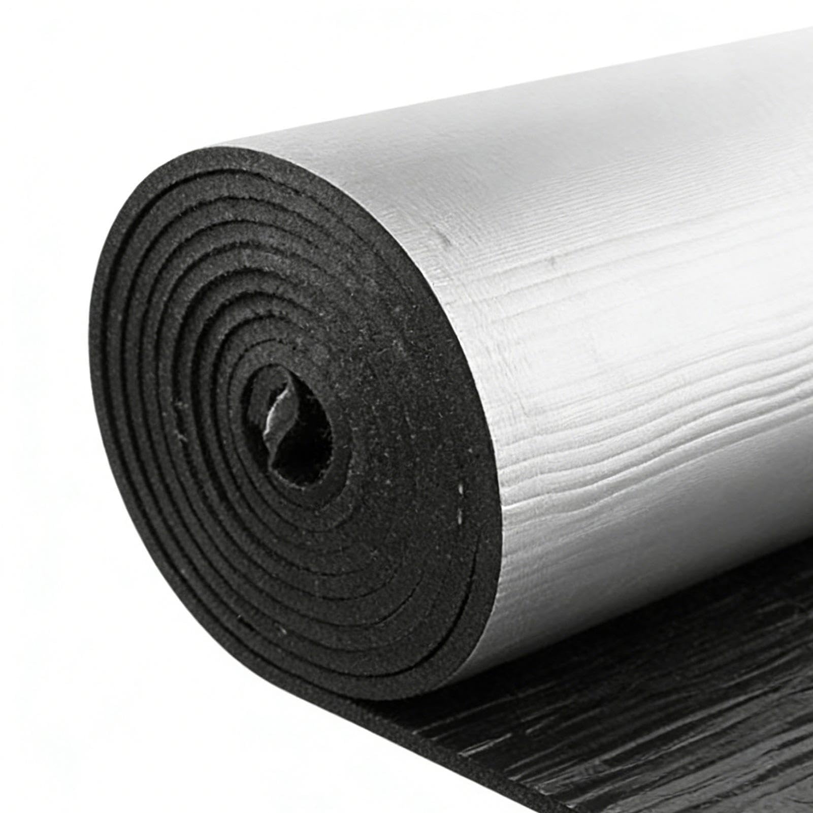 Auto-Schalldämmmatte 200 x 50 cm, passgenau zuschneidbar, Wärmeisolierung & | Dämmmaterial für Wohnmobile Fahrzeug-Schalldämmung für Sommer